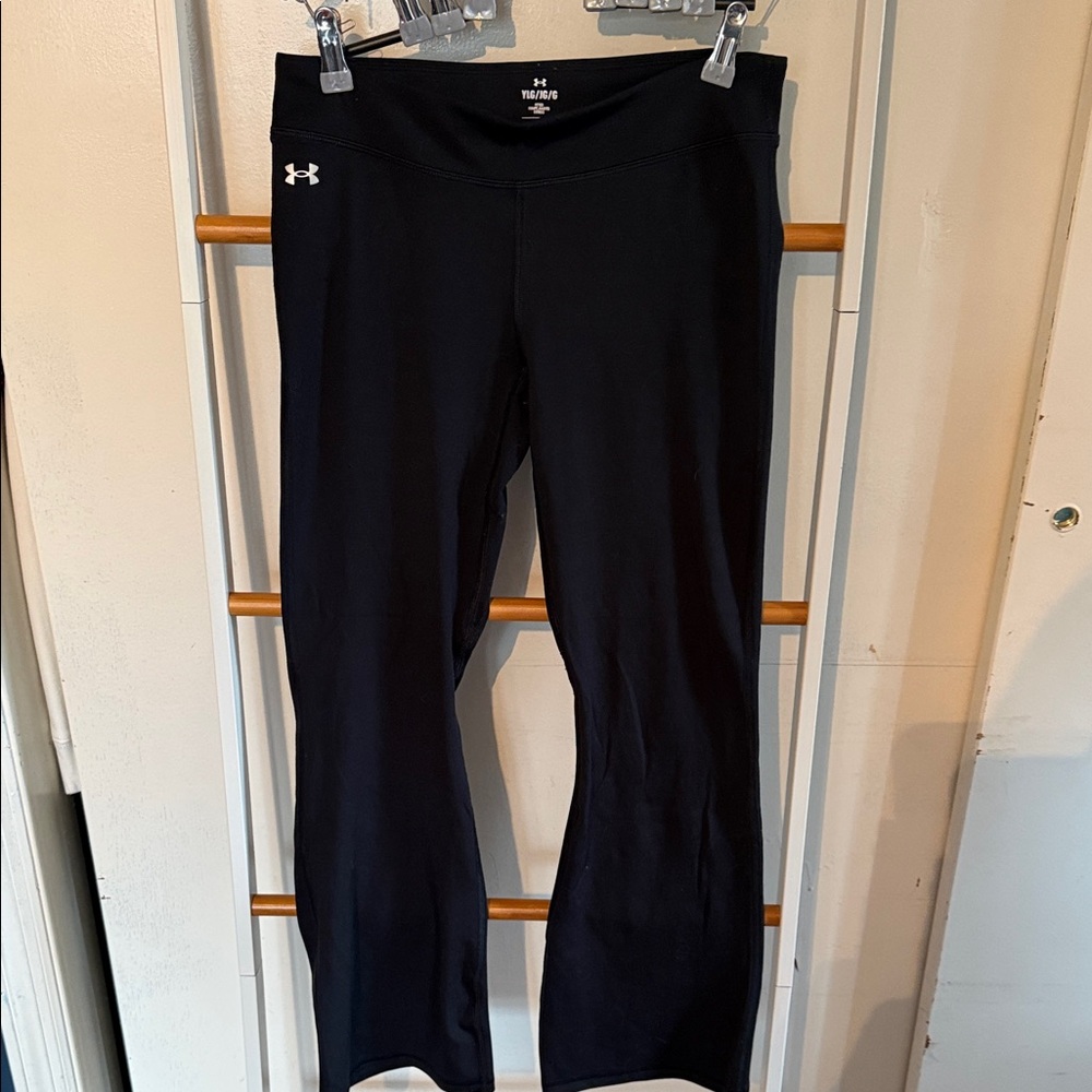 Under Armour Jet Black Fitted Pants